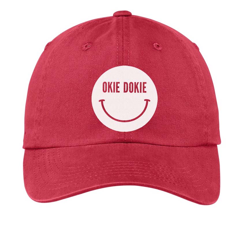 Okie Dokie Smile Baseball Cap