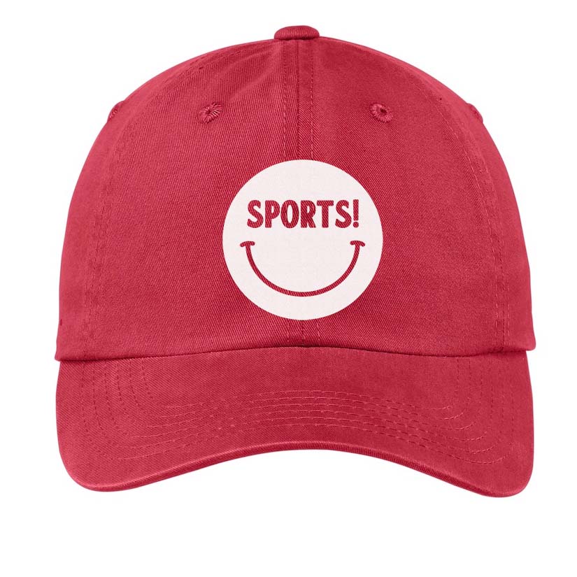 Sports! Smile Baseball Cap