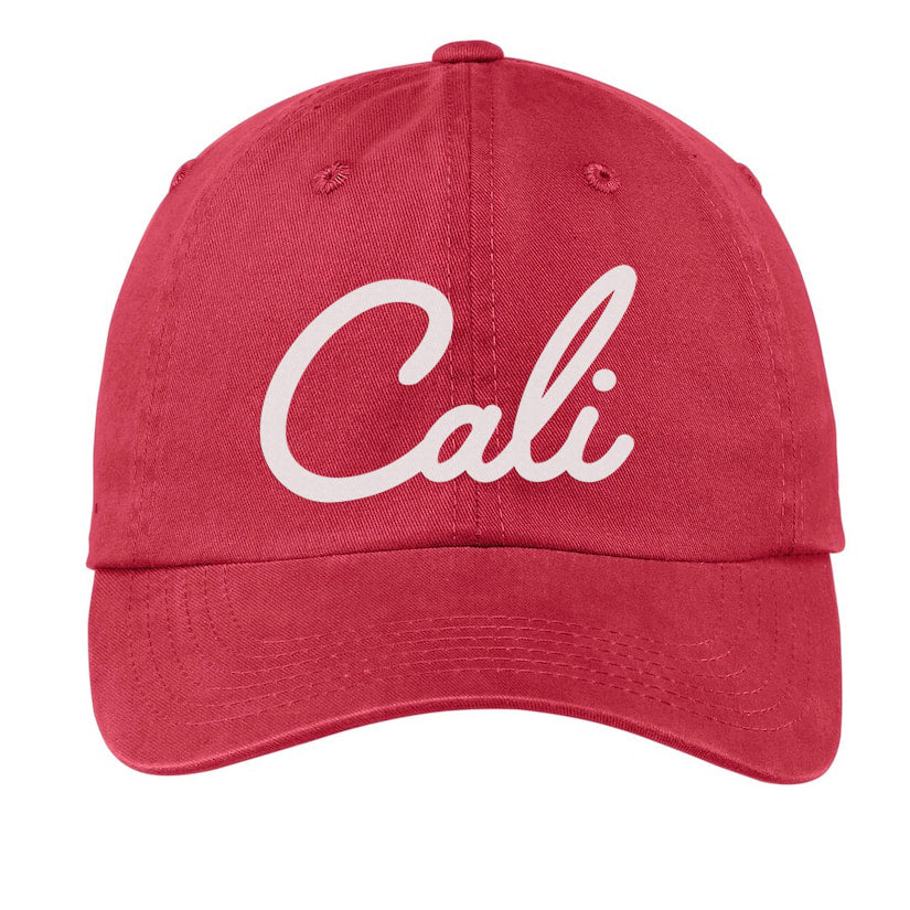 Cali Cursive Baseball Cap