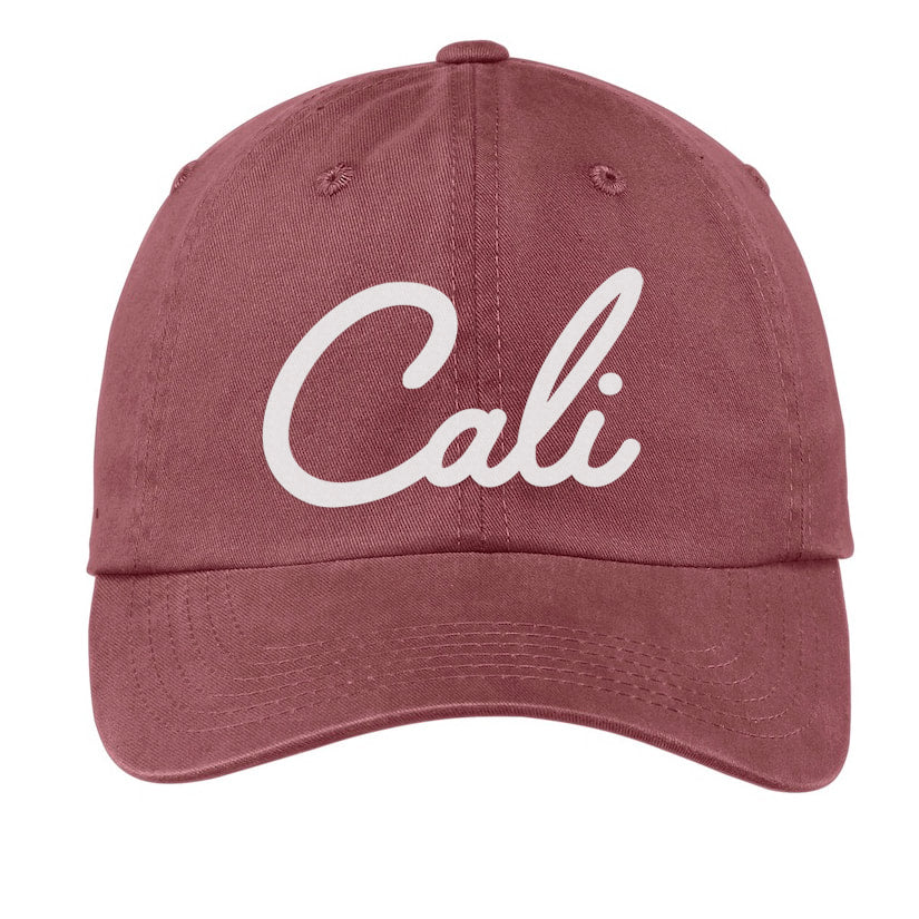 Cali Cursive Baseball Cap