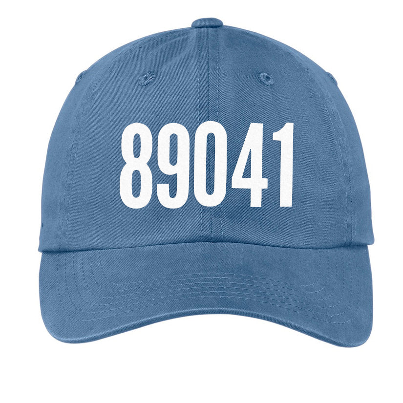 Custom Zip Code Baseball Cap