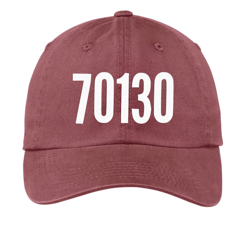 Custom Zip Code Baseball Cap