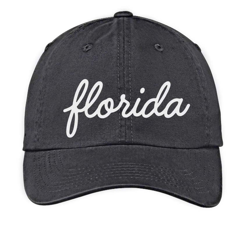 Florida Cursive Baseball Cap