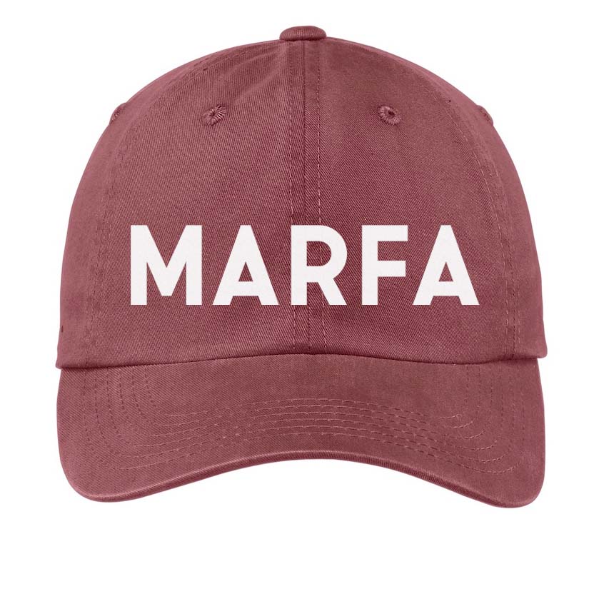 Marfa Bold Baseball Cap