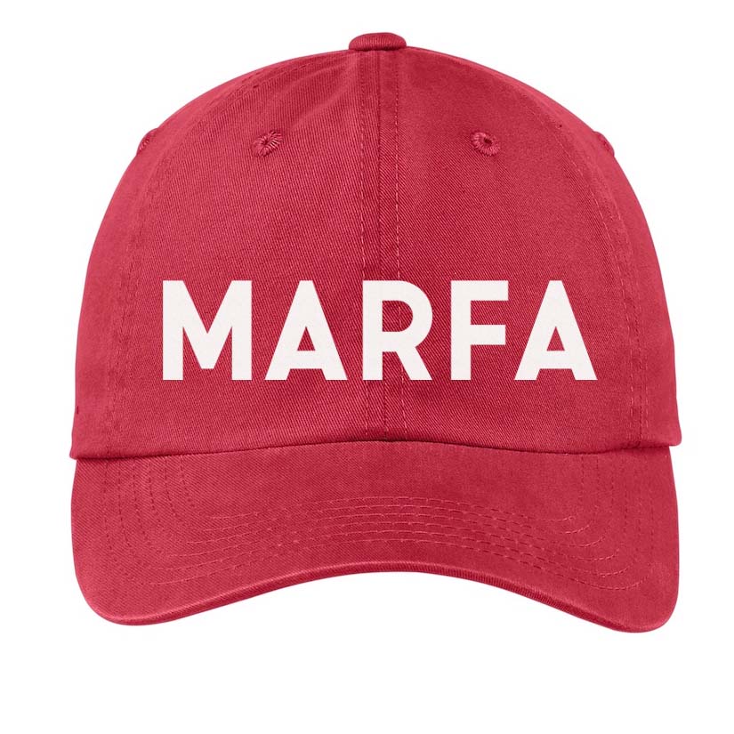 Marfa Bold Baseball Cap