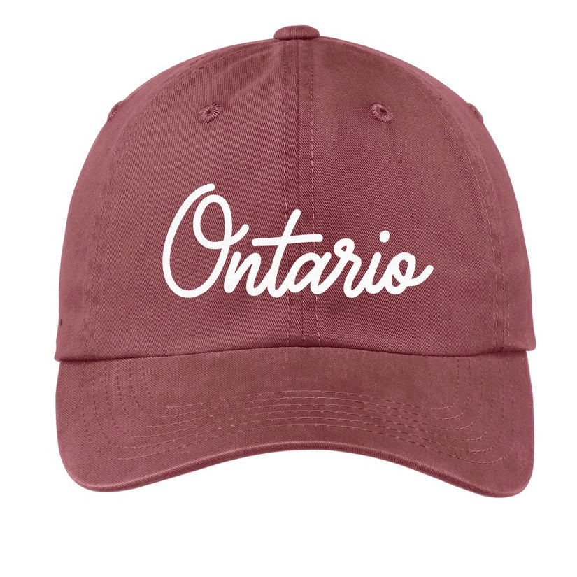 Ontario Baseball Cap