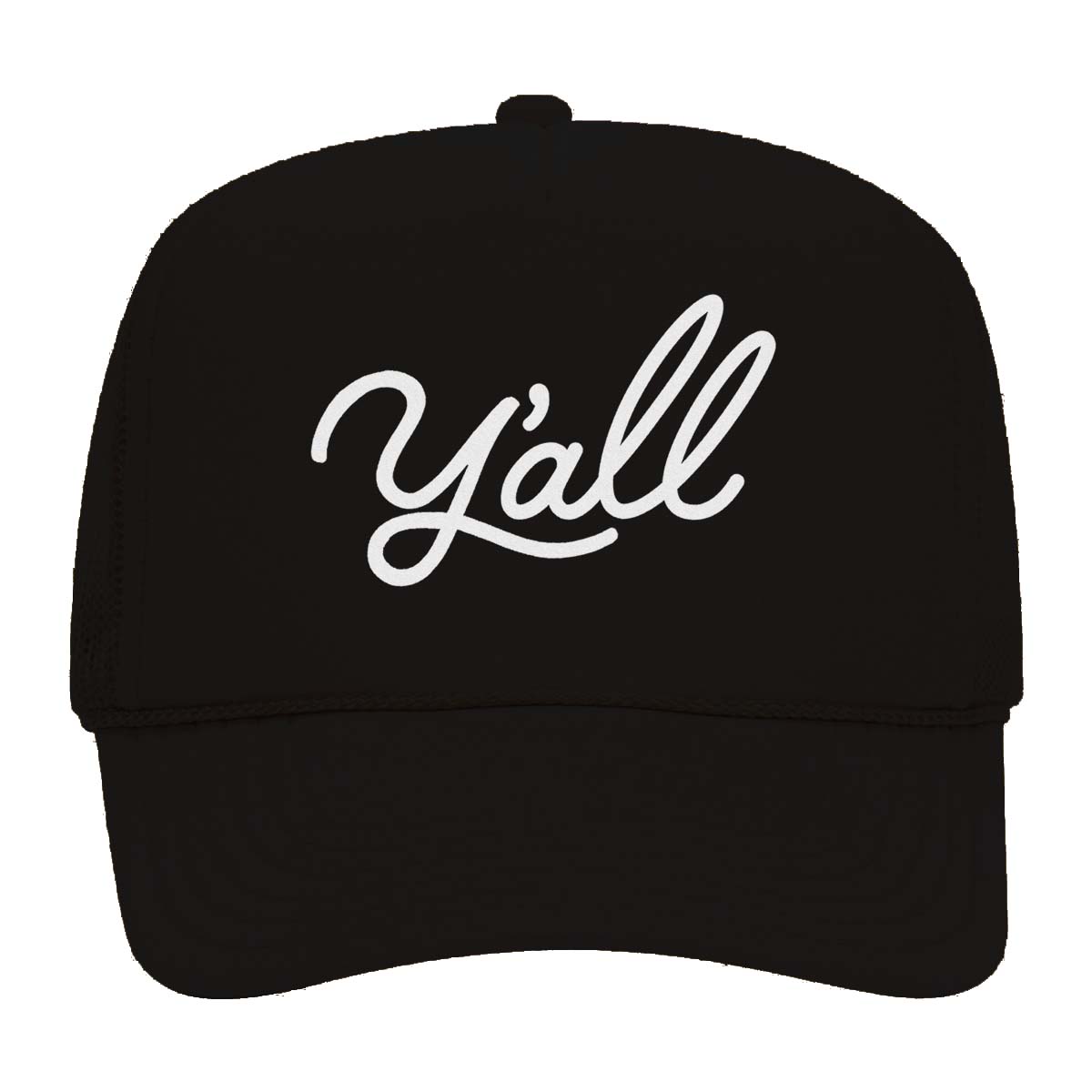 Y'all Cursive Foam Snapback