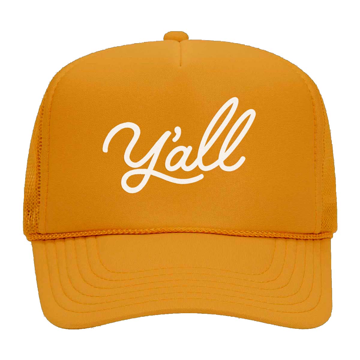 Y'all Cursive Foam Snapback