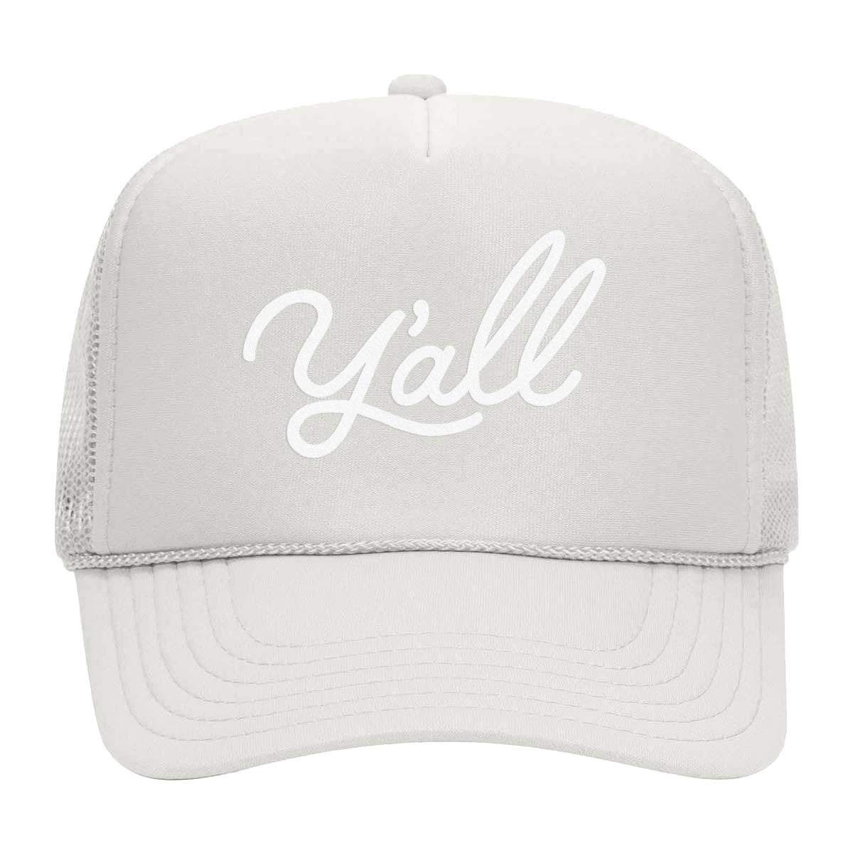 Y'all Cursive Foam Snapback