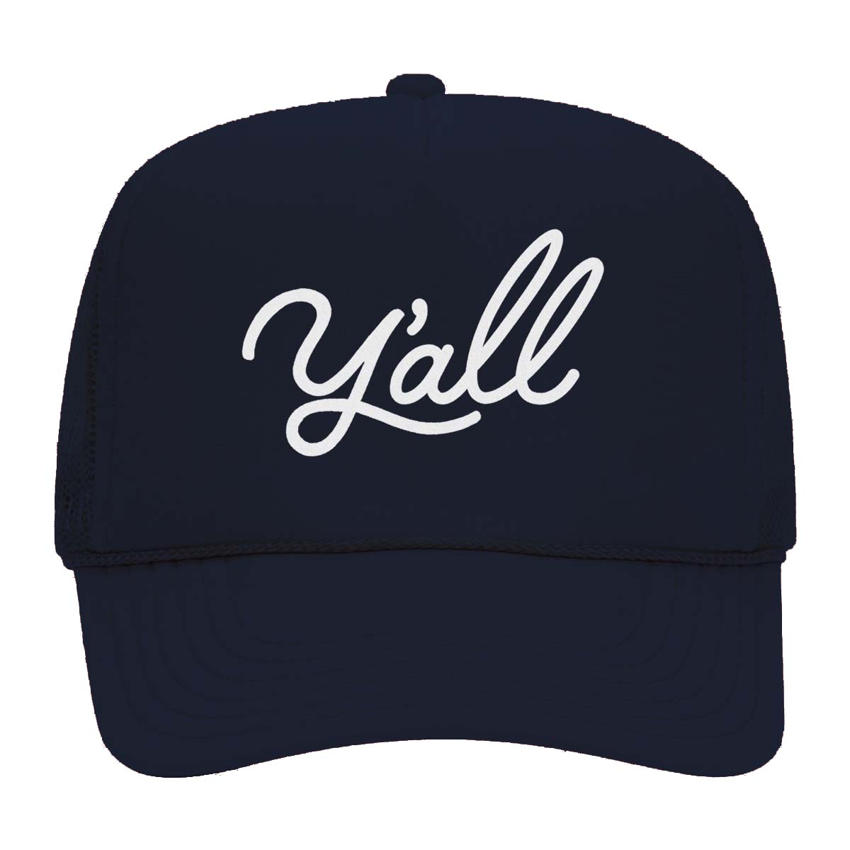 Y'all Cursive Foam Snapback