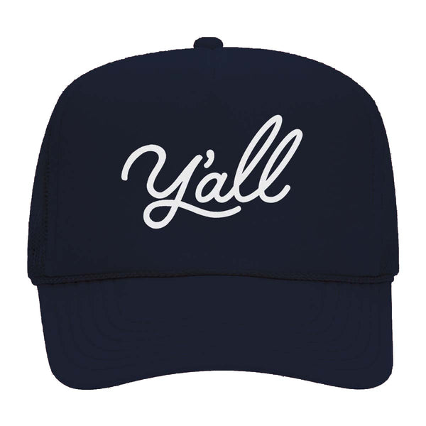 Y'all Cursive Foam Snapback