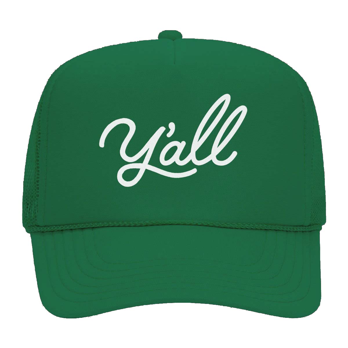 Y'all Cursive Foam Snapback