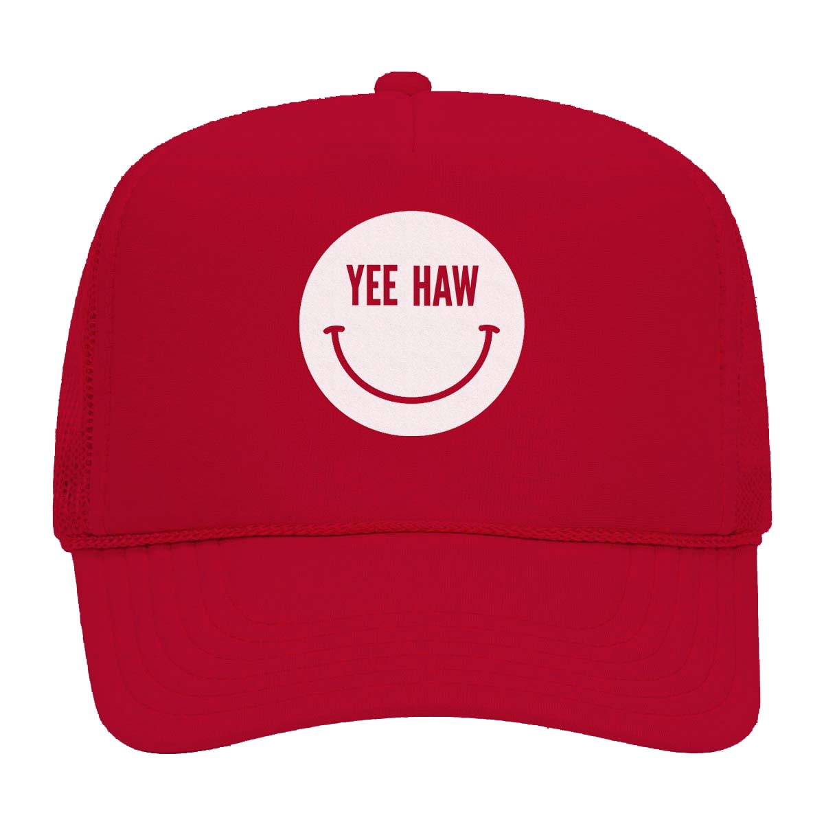 Yee Haw Smile Foam Snapback