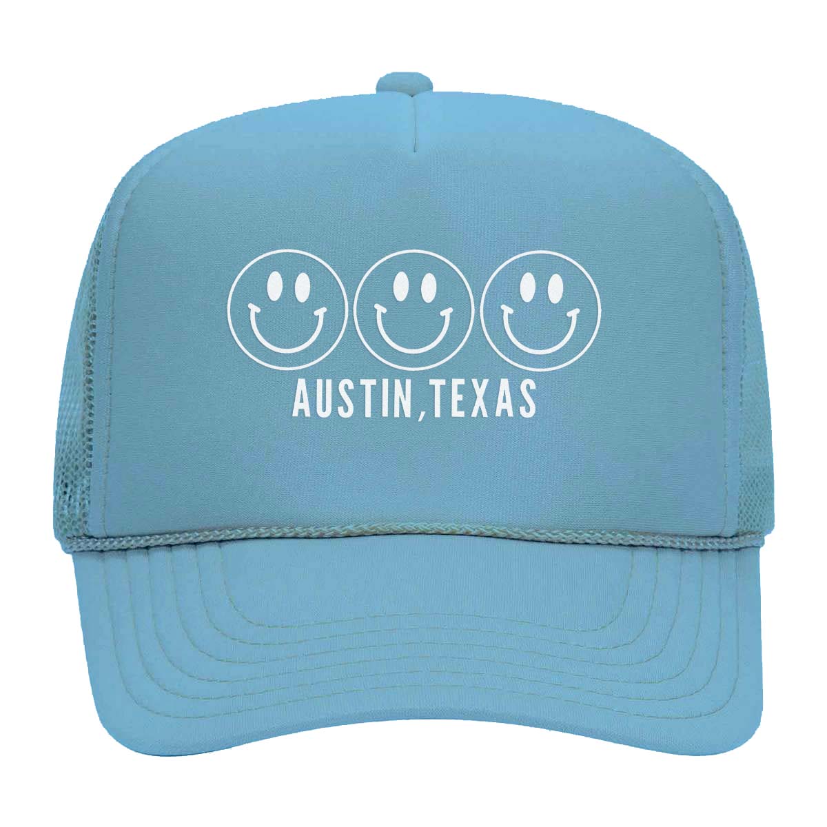 Smile Austin TX Foam Snapback