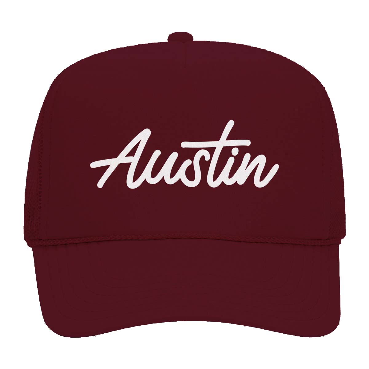 Austin Cursive Foam Snapback