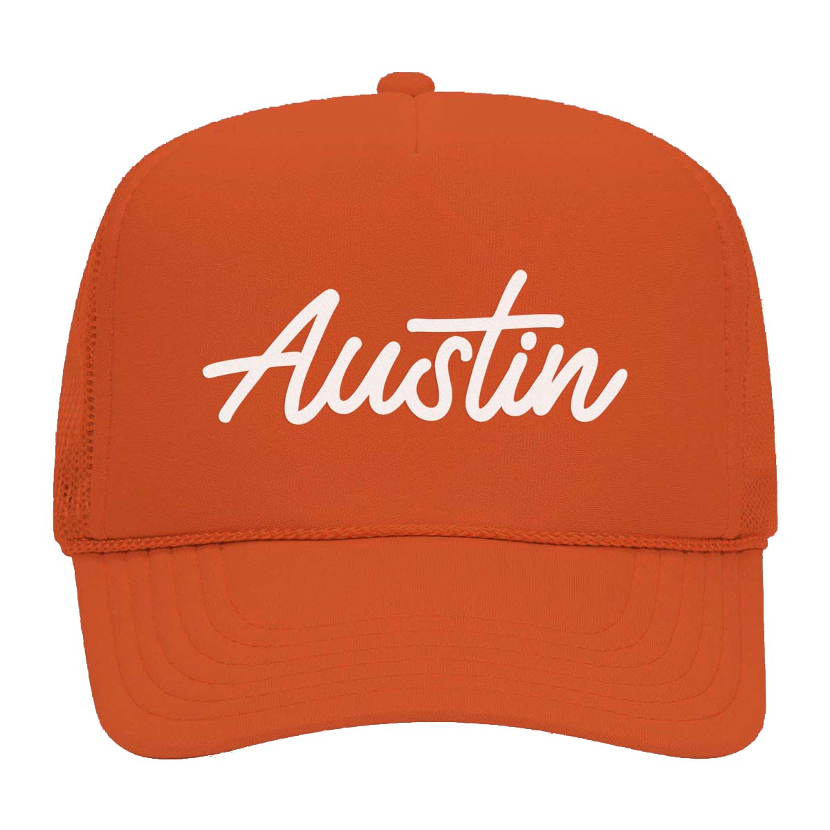 Austin Cursive Foam Snapback