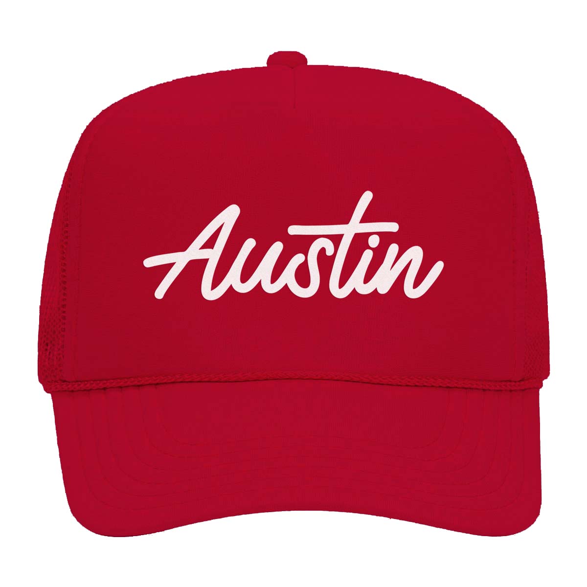 Austin Cursive Foam Snapback