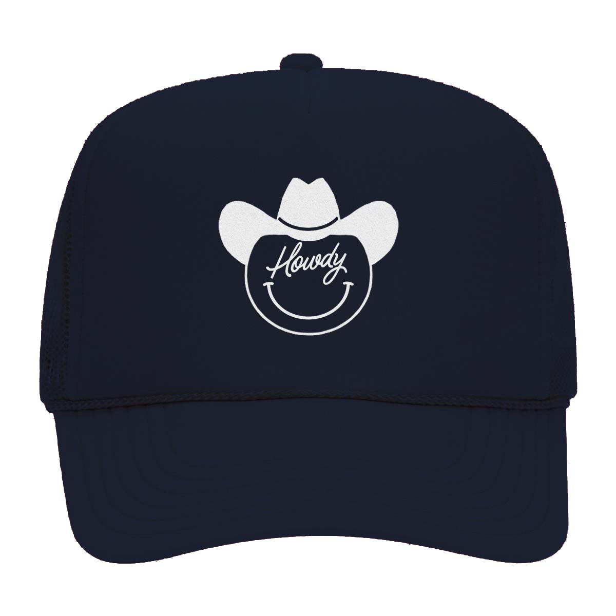Howdy Cursive Cowboy Foam Snapback
