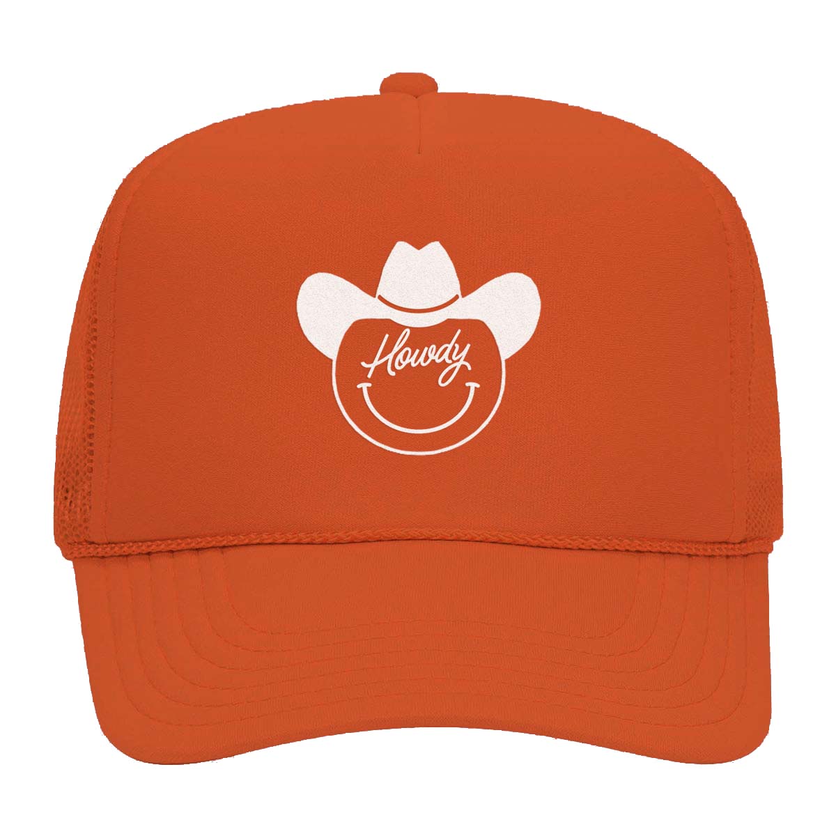Howdy Cursive Cowboy Foam Snapback