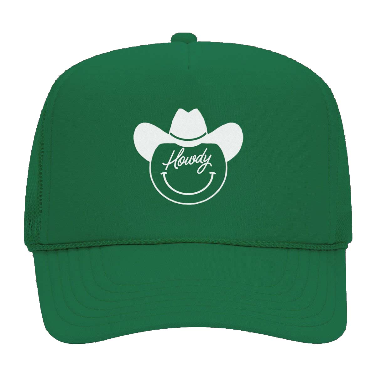 Howdy Cursive Cowboy Foam Snapback