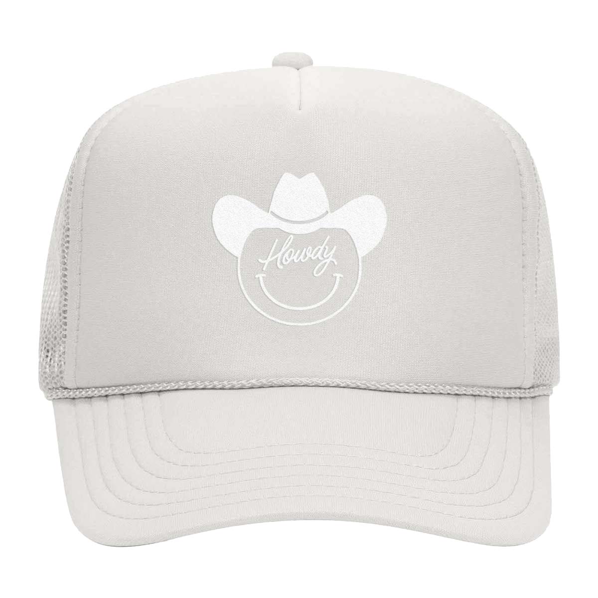 Howdy Cursive Cowboy Foam Snapback