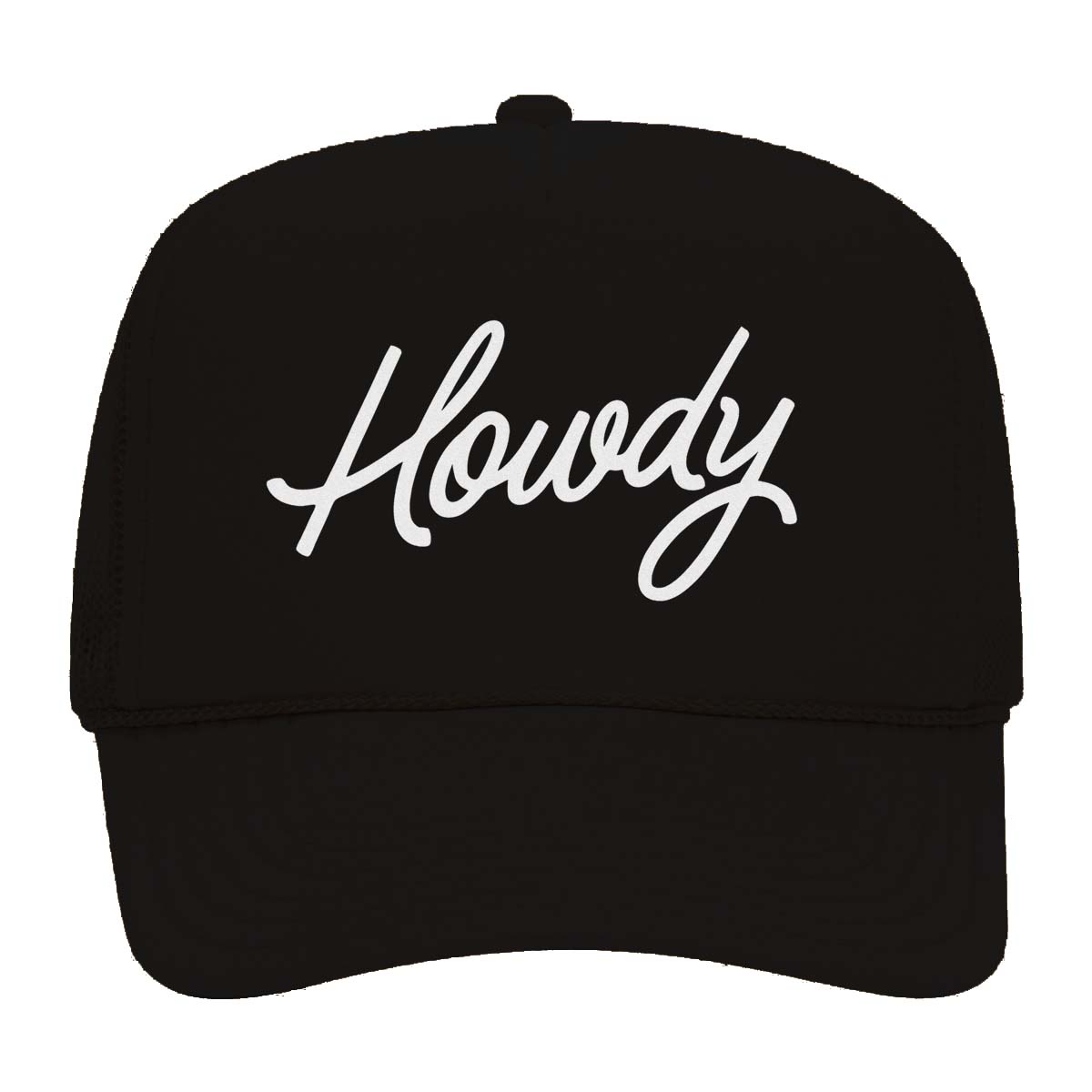 Howdy Cursive Foam Snapback