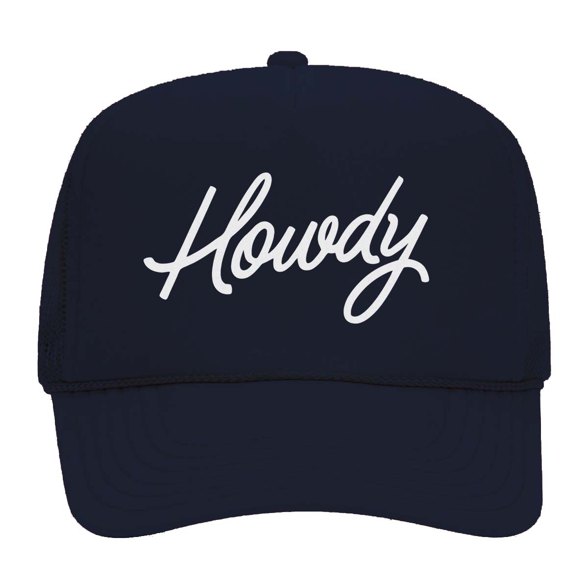 Howdy Cursive Foam Snapback