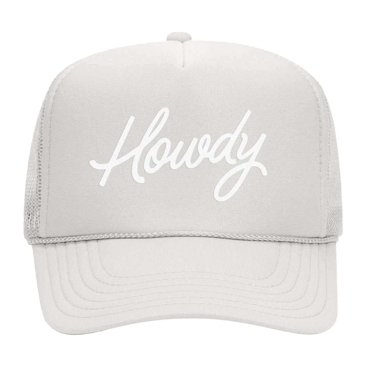 Howdy Cursive Foam Snapback