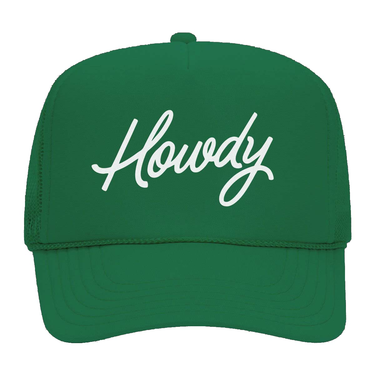 Howdy Cursive Foam Snapback