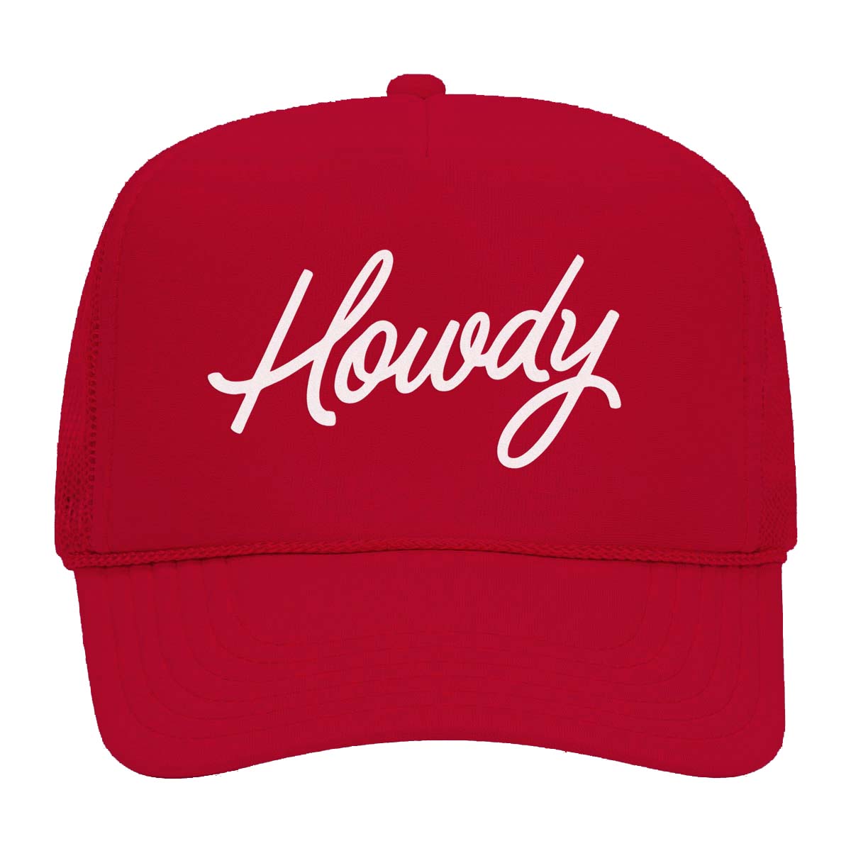 Howdy Cursive Foam Snapback