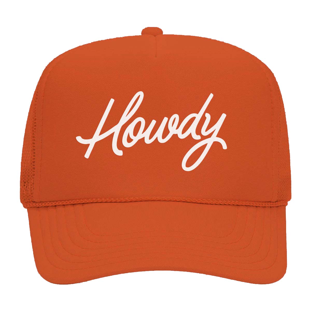 Howdy Cursive Foam Snapback