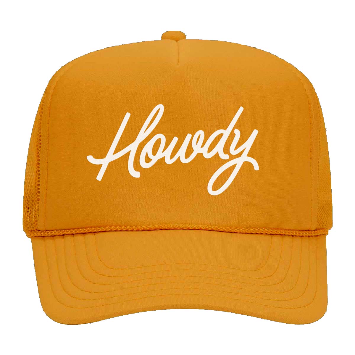 Howdy Cursive Foam Snapback