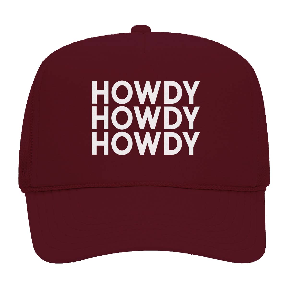 Howdy Howdy Howdy Foam Snapback