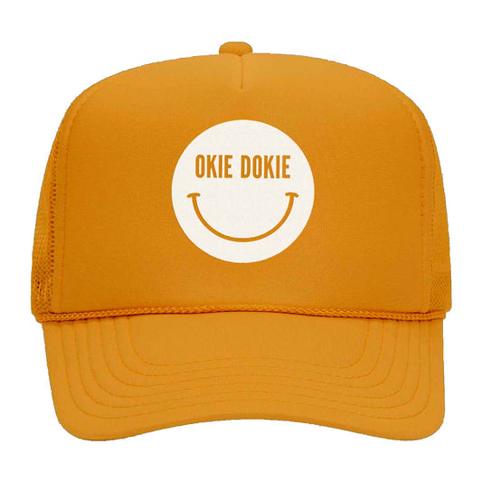 Okie Dokie Smile Foam Snapback