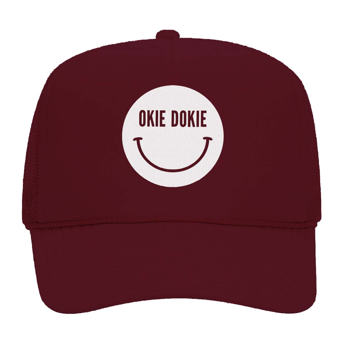 Okie Dokie Smile Foam Snapback