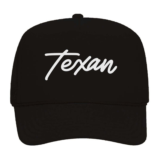 Texan Cursive Foam Snapback