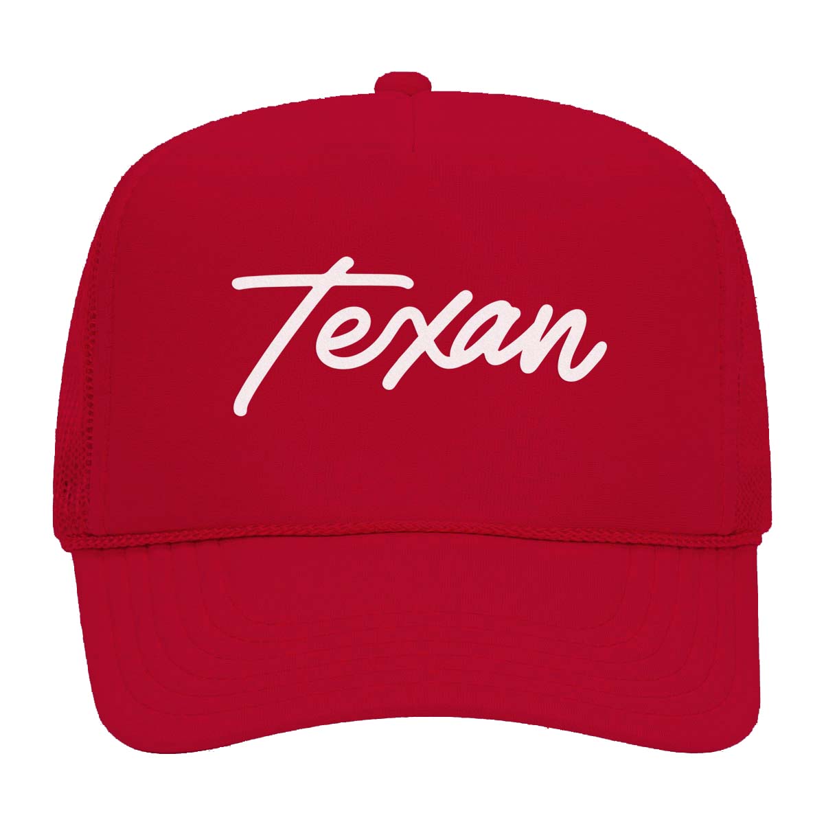 Texan Cursive Foam Snapback