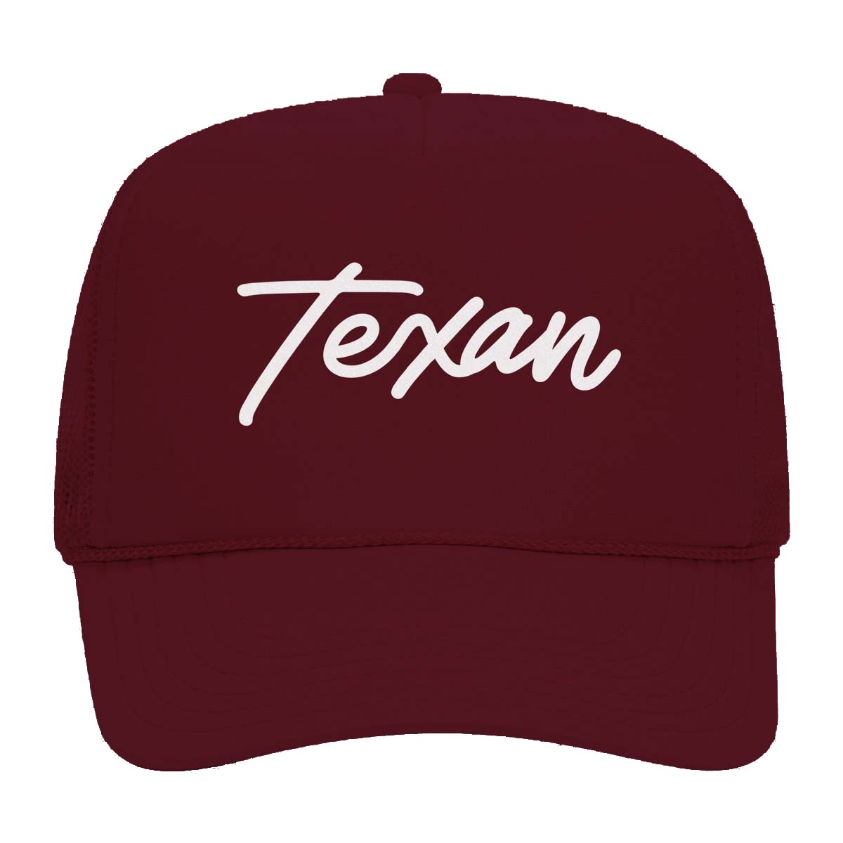 Texan Cursive Foam Snapback