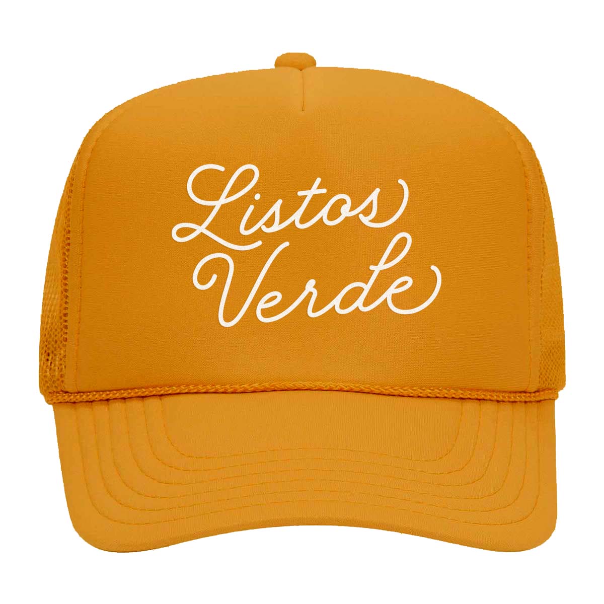 Listos Verde Cursive Foam Snapback