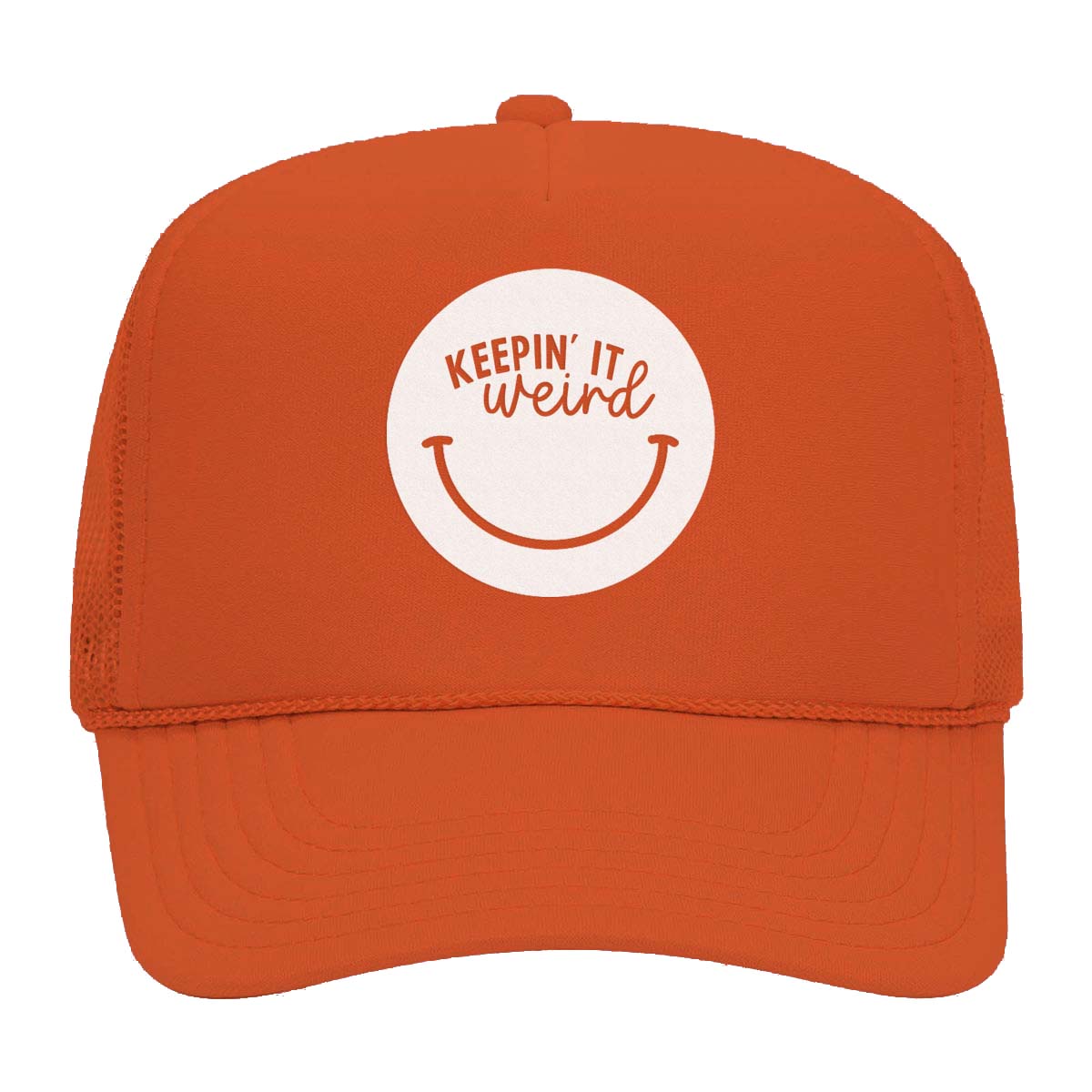 Keepin' it Weird Smile Foam Snapback