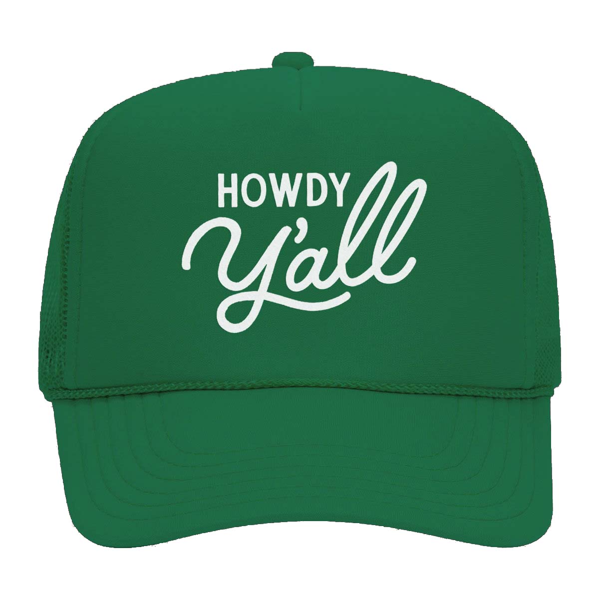 Howdy Y'all Cursive Foam Snapback