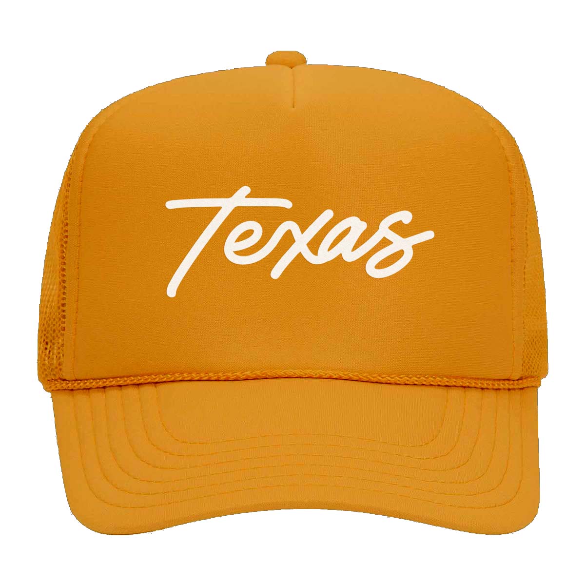 Texas Cursive Foam Snapback