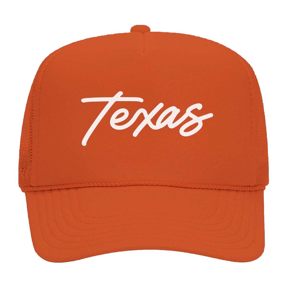 Texas Cursive Foam Snapback