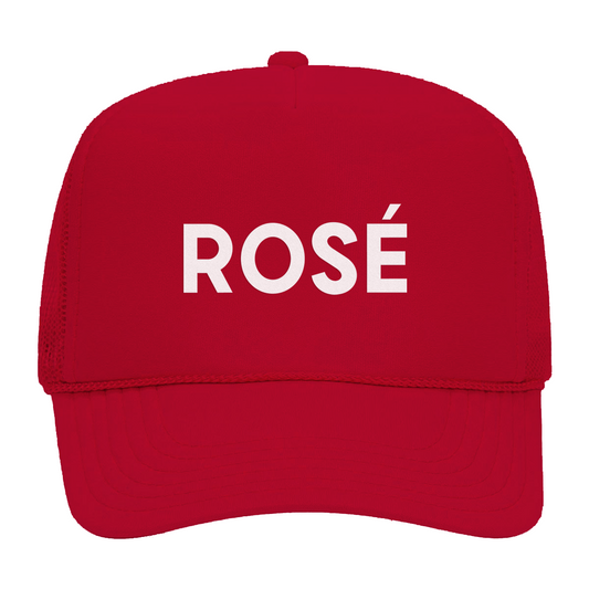 Rosé Foam Snapback