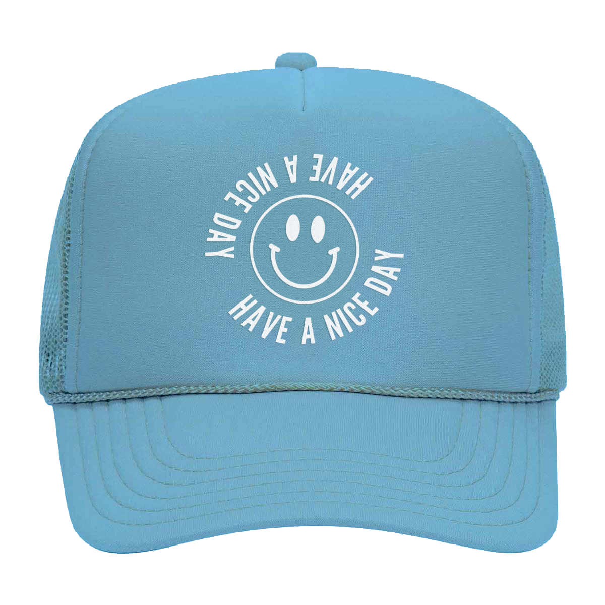Smile Have a Nice Day Foam Snapback