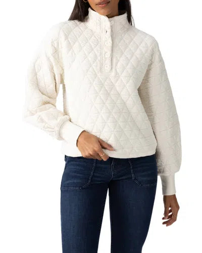 Sanctuary Quilted Button Up Popover