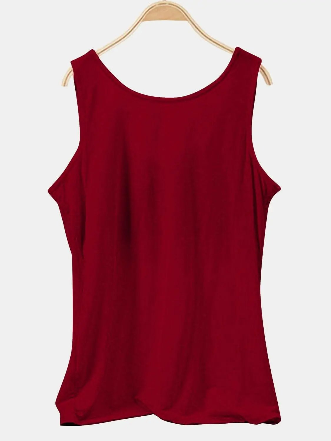 Trendsi just arrived - Essential scoop neck top - sizes S-2XL