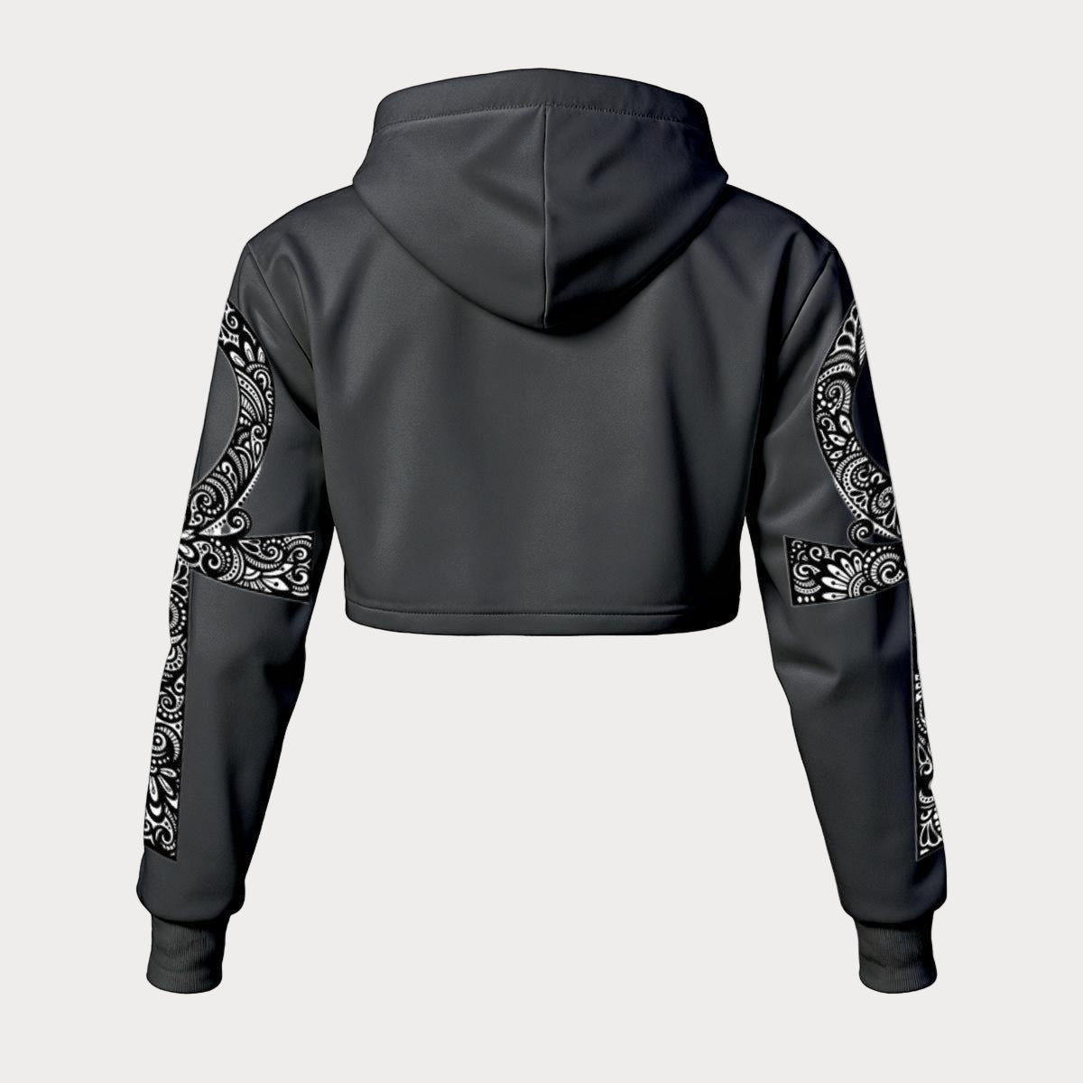 Sankofa™ The Incarnate Women's Cropped Hoodie
