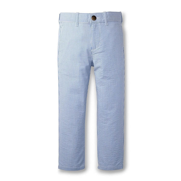 Organic Seersucker Suit Pant - Baby