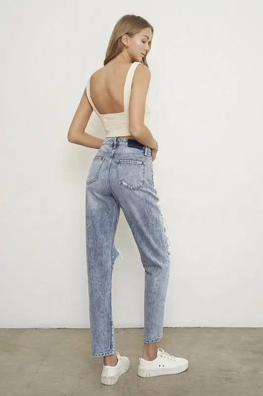 Jeans - Comfortable Fit - Slim Boyfriend Style